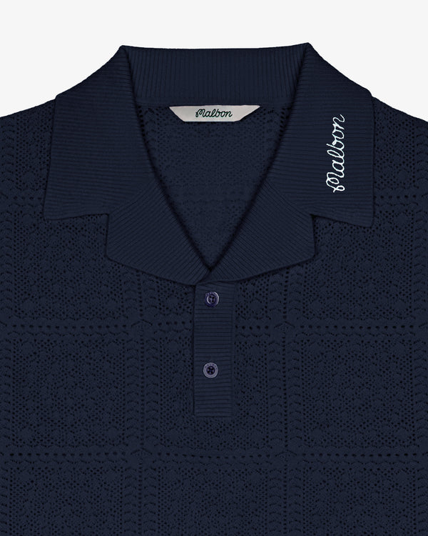 RESORT CROCHET POLO
