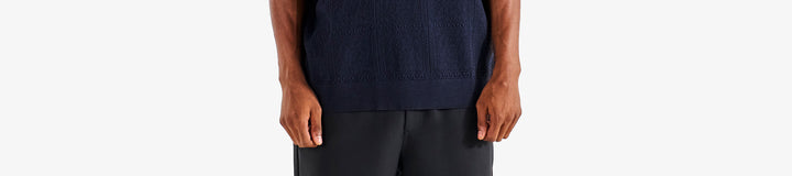 RESORT CROCHET POLO