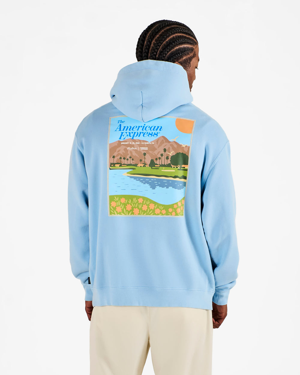 THE AMERICAN EXPRESS FESQUE POSTER HOODIE