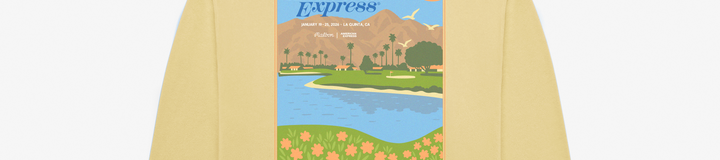 THE AMERICAN EXPRESS FESQUE POSTER HOODIE