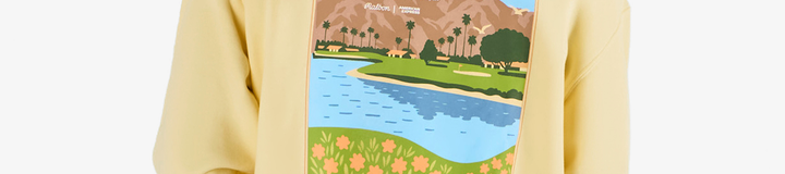 THE AMERICAN EXPRESS FESQUE POSTER HOODIE