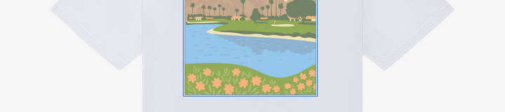 THE AMERICAN EXPRESS BERMUDA POSTER TEE