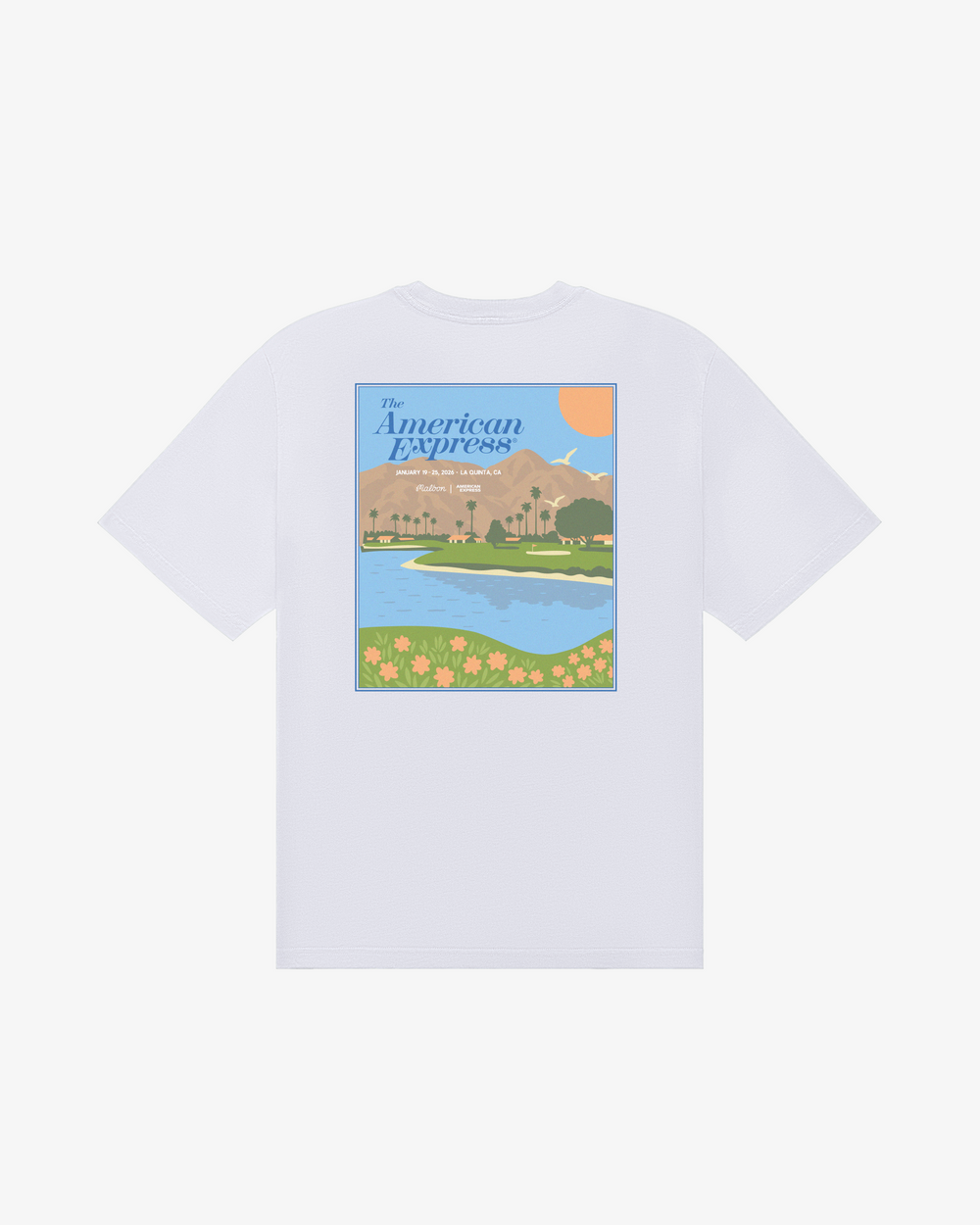 THE AMERICAN EXPRESS BERMUDA POSTER TEE