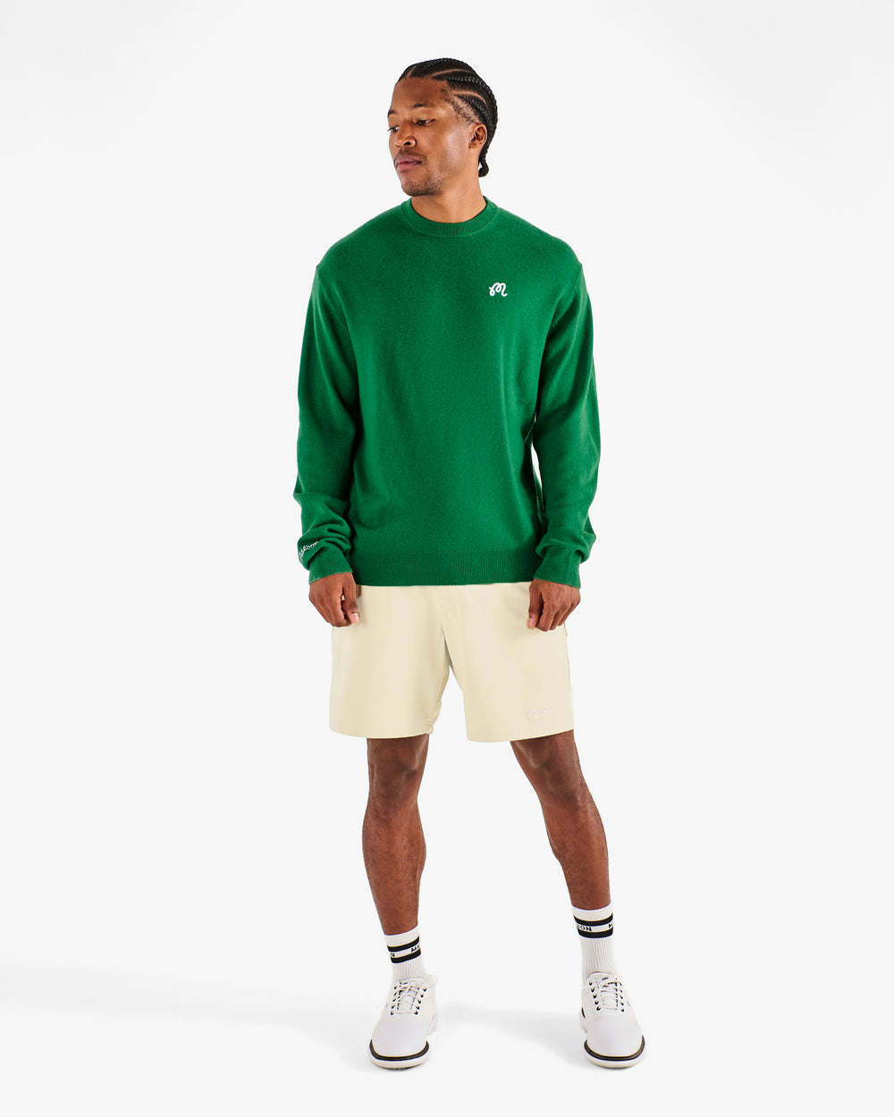 M SCRIPT CASHMERE BLEND SWEATER
