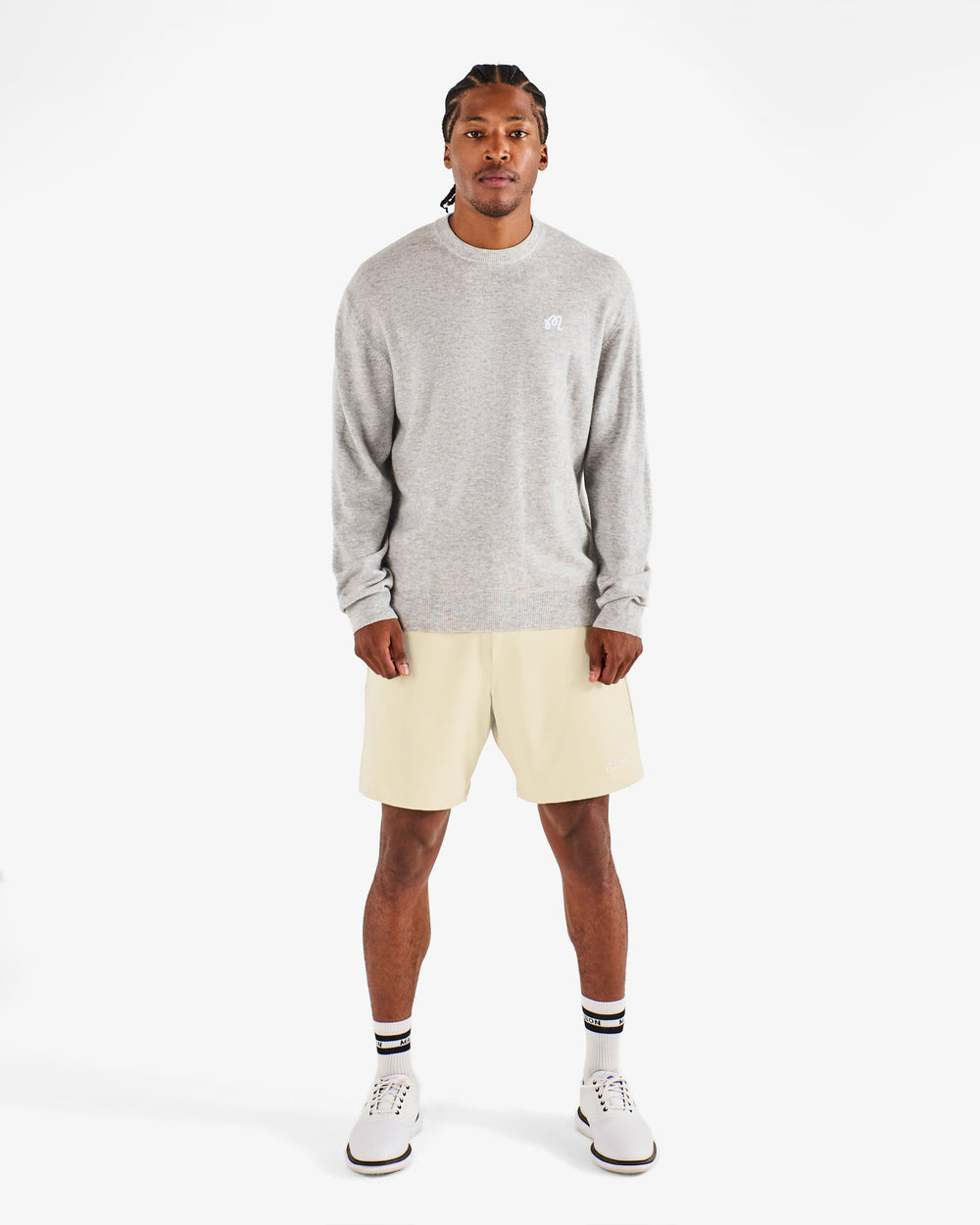 M SCRIPT CASHMERE BLEND SWEATER