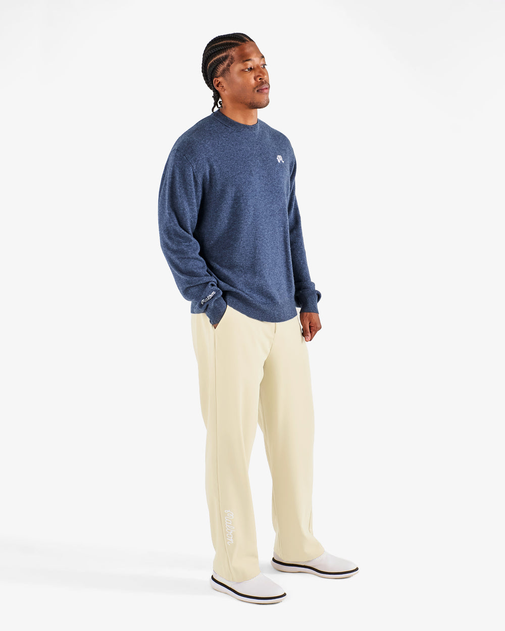 M SCRIPT CASHMERE BLEND SWEATER