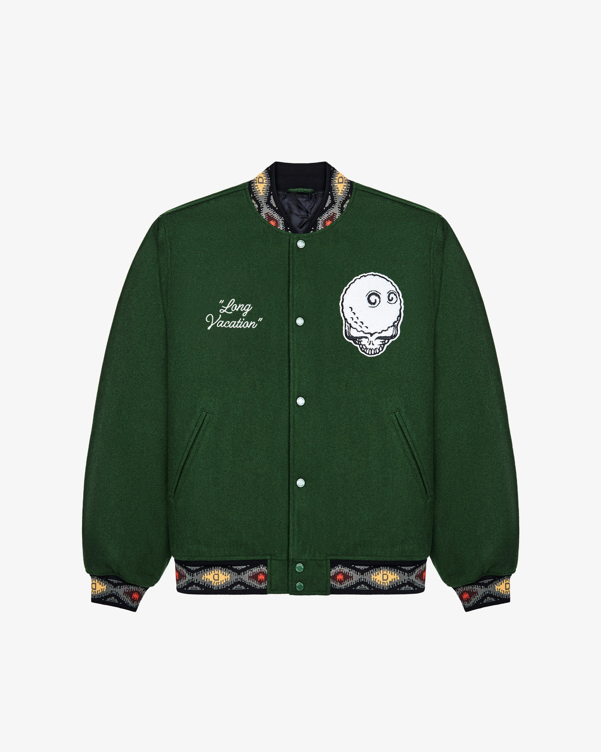 GRATEFUL DEAD LONG VACATION VARSITY JACKET