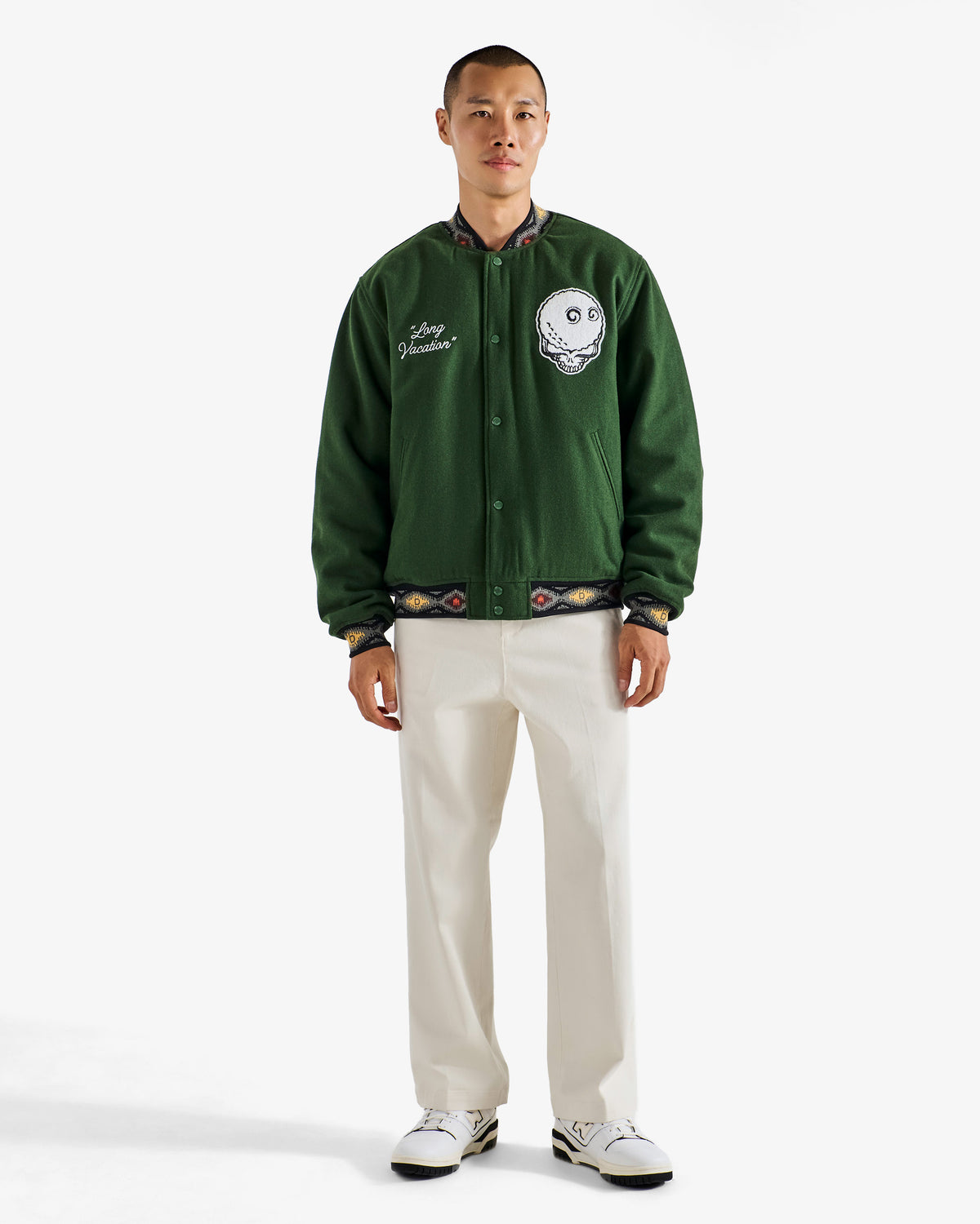 GRATEFUL DEAD LONG VACATION VARSITY JACKET