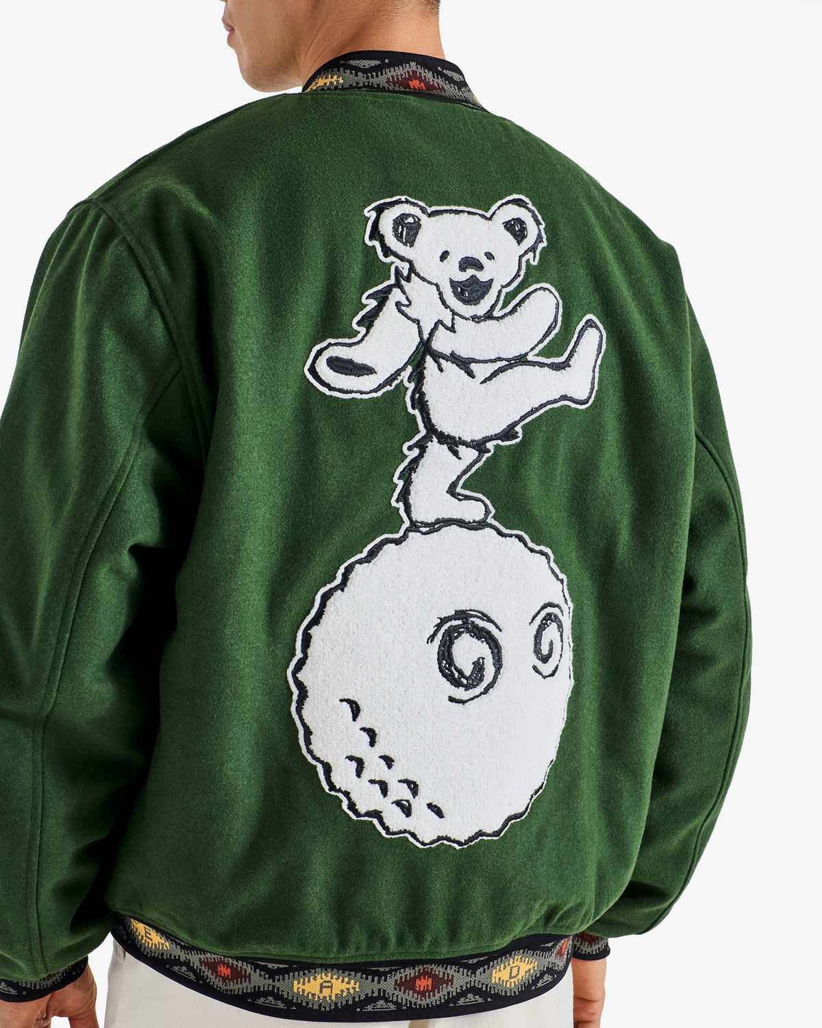 GRATEFUL DEAD LONG VACATION VARSITY JACKET