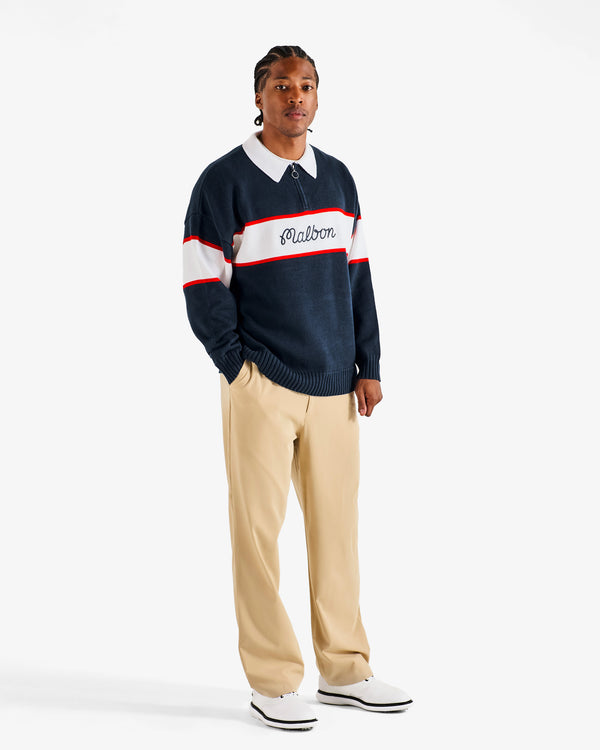 BENNETT POLO SWEATER