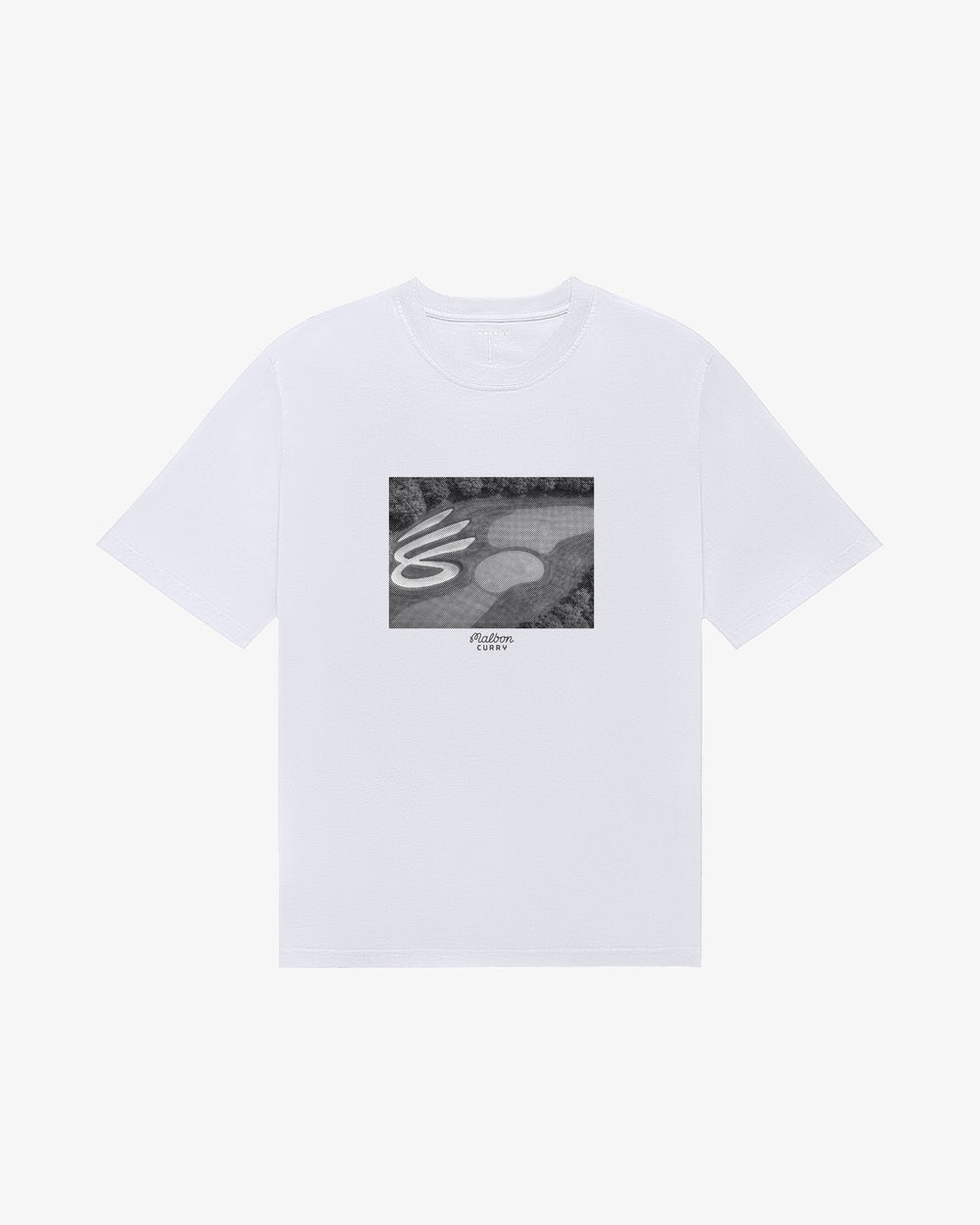 CURRY BRAND GRAPHIC BERMUDA TEE