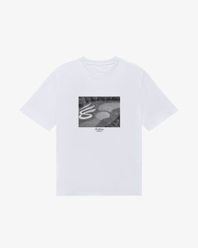 CURRY BRAND GRAPHIC BERMUDA TEE