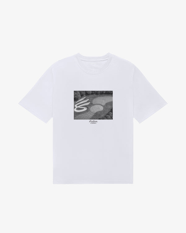CURRY BRAND GRAPHIC BERMUDA TEE
