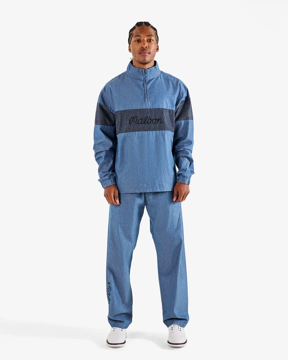 GDC DENIM QUARTER ZIP