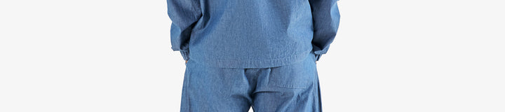 GDC DENIM QUARTER ZIP