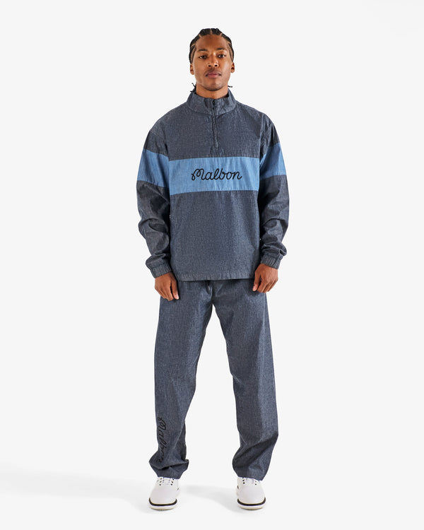 GDC DENIM QUARTER ZIP