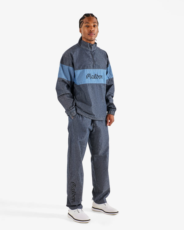 GDC DENIM QUARTER ZIP