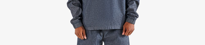 GDC DENIM ELASTIC WAIST PANT