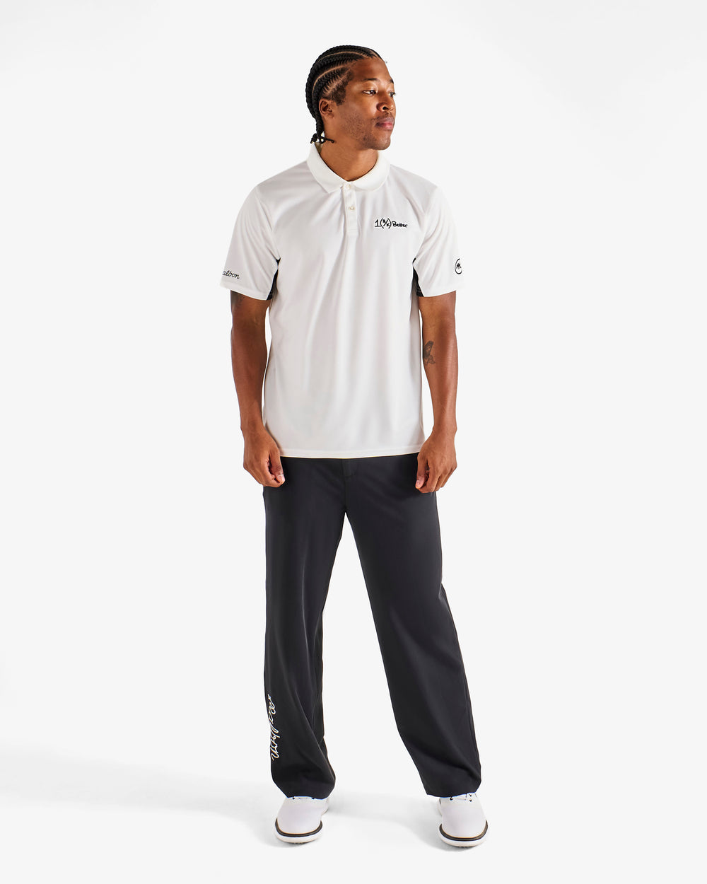 AK 1% PANELED PERFORMANCE PIQUE POLO