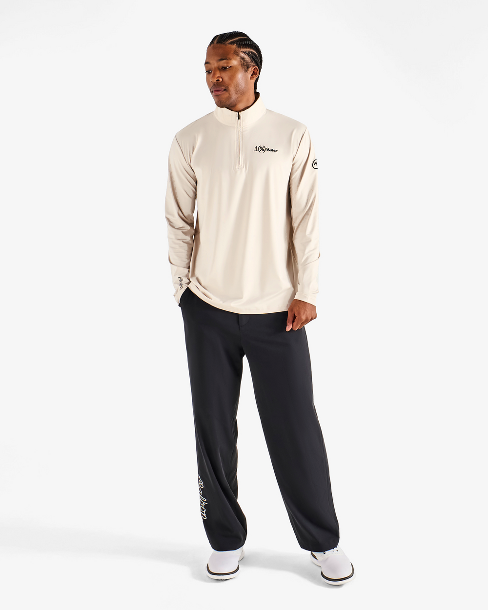 AK 1% PERFORATED QUARTER ZIP