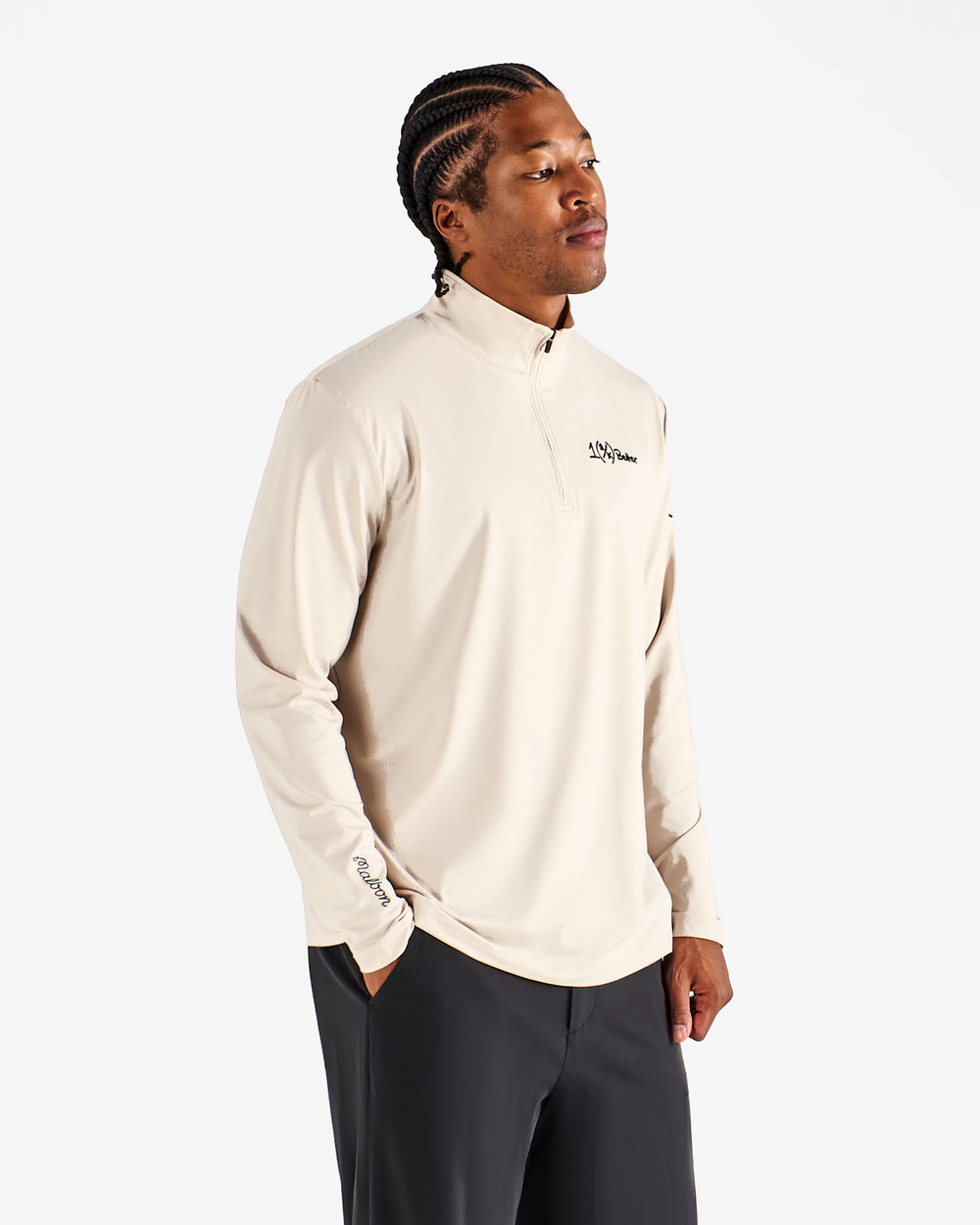 AK 1% PERFORATED QUARTER ZIP