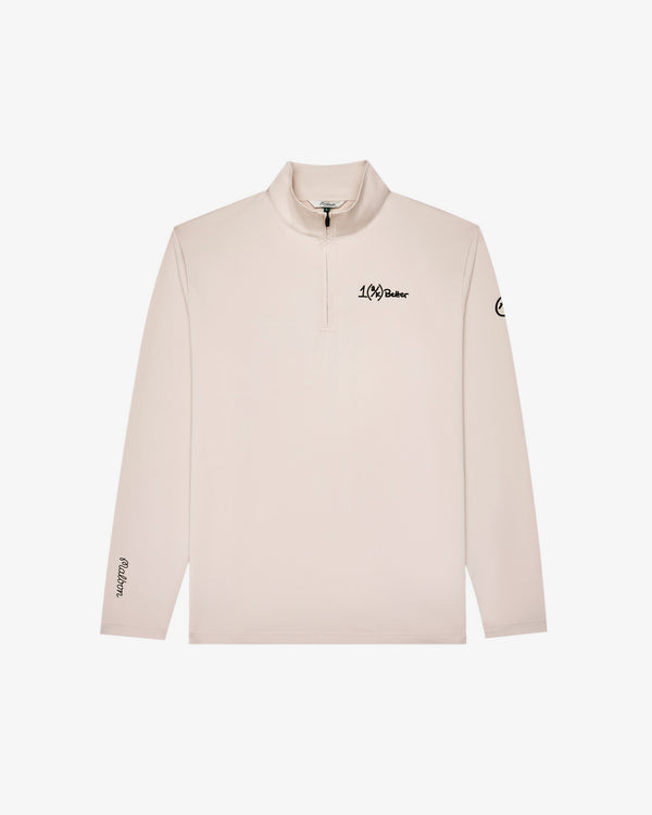 AK 1% PERFORATED QUARTER ZIP