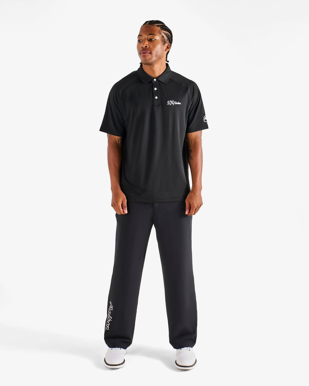 AK 1% RAGLAN SLEEVE MESH POLO