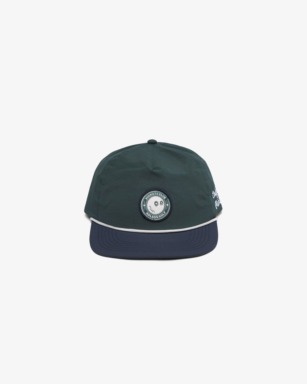 MALBON BUCKETS CLUB CRESTED ROPE CAP