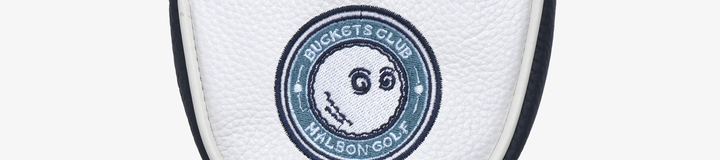 BUCKETS CLUB ORIGINAL MINT MALLET PUTTER HEADCOVER