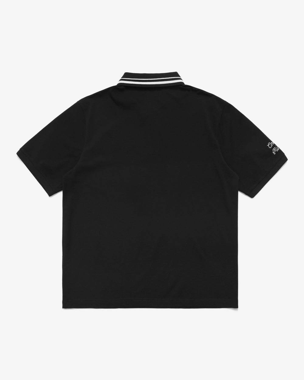 BUCKETS CLUB FOUNDERS TIPPED PIQUE POLO