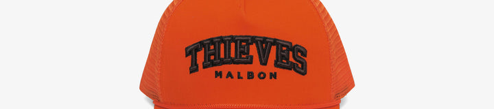 Malbon x 100 Thieves Wrangler Rope Trucker Hat