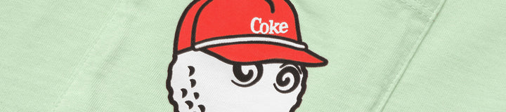 MALBON X COCA COLA SPENCERIAN BLOCK T-SHIRT