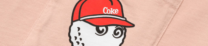 MALBON X COCA COLA SPENCERIAN BLOCK T-SHIRT