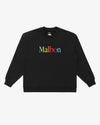 Malbon x Beams Rainbow Crewneck