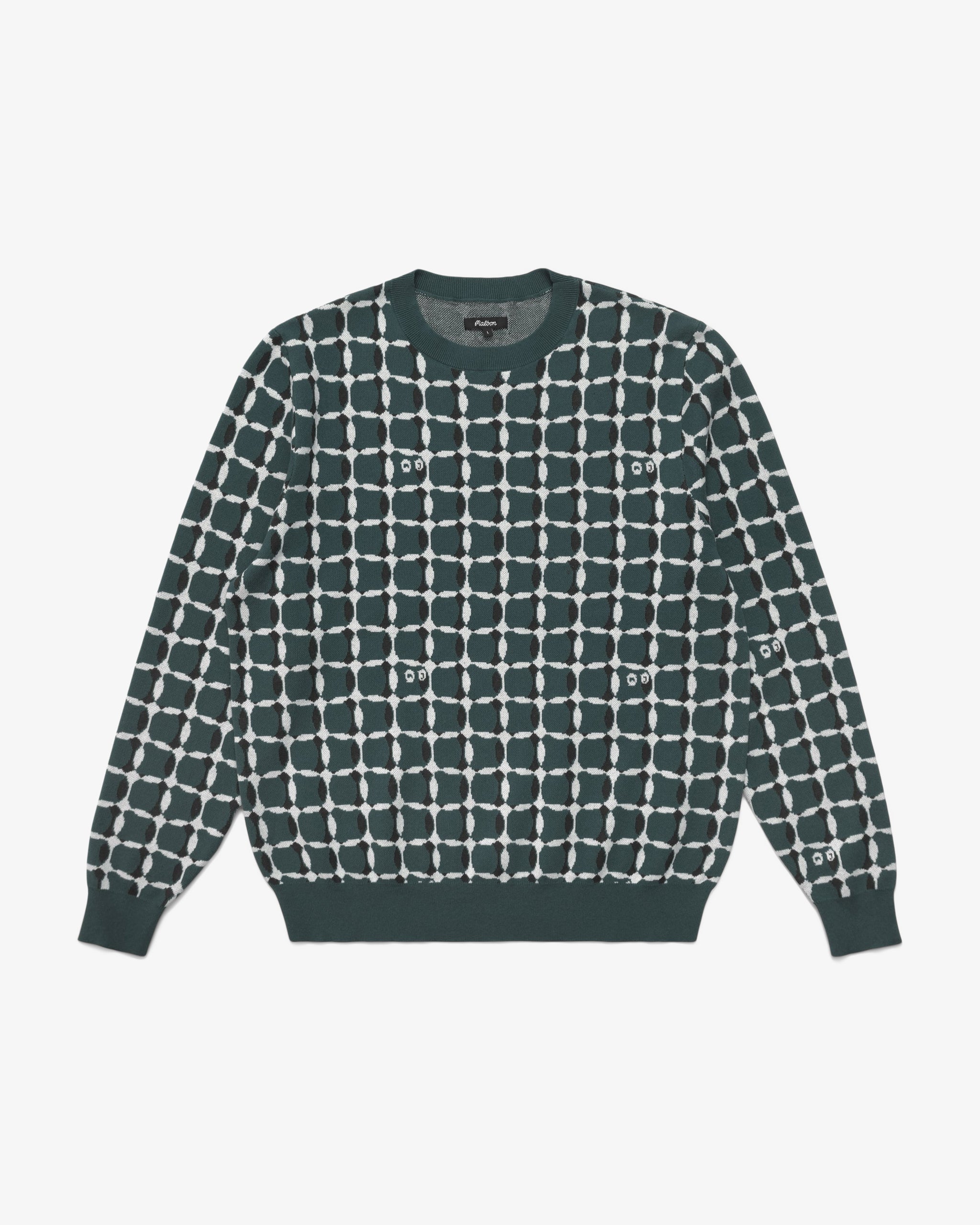 Bucket Weave Crewneck