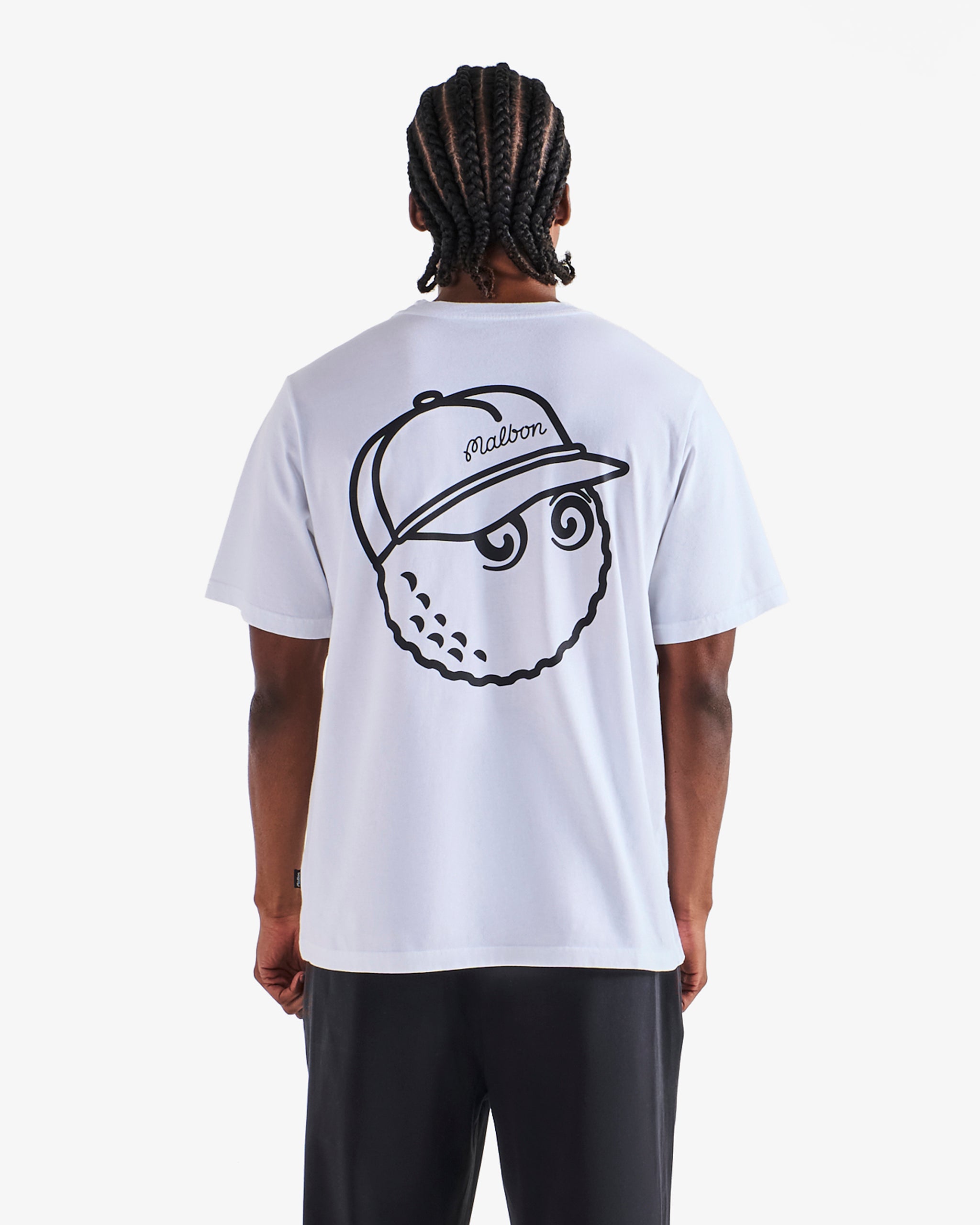Tシャツ・カットソー *BALBON GOLF*Malbon Golf*BALBON GOLF* Lightweight Woven Pist unisex malbon-golf-black-2025-