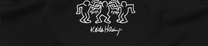 MALBON X KEITH HARING PERFORMANCE PIQUE POLO