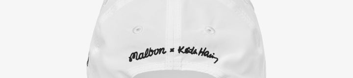 MALBON X KEITH HARING NYLON ROPE HAT