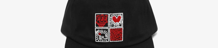 MALBON X KEITH HARING PAINTERS CAP