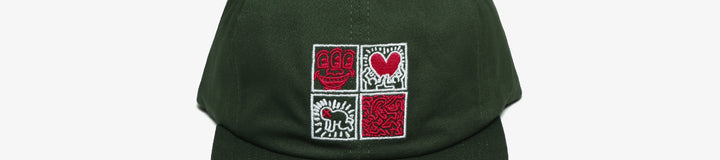 MALBON X KEITH HARING PAINTERS CAP