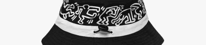 MALBON X KEITH HARING BUCKET HAT