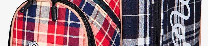CLOT PLAID GOLF BAG