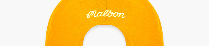 MALBON SCRIPT CHAINSTITCH PAINTERS HAT