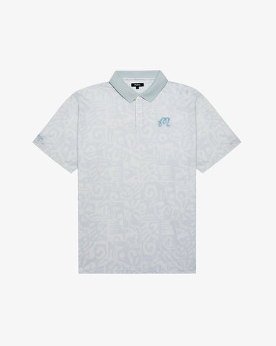 MEZZO PERFORMANCE PIQUE PRINTED POLO