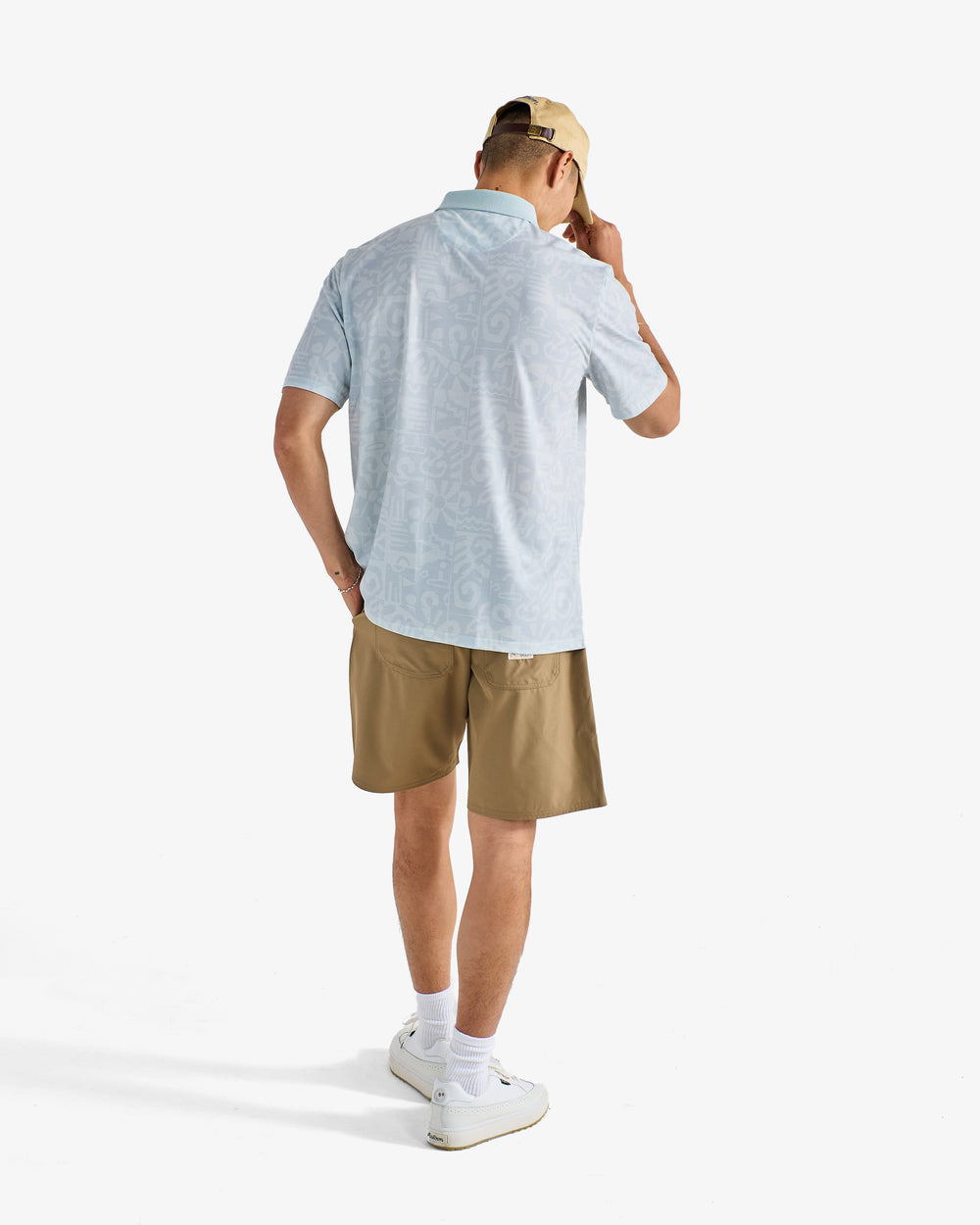 MEZZO PERFORMANCE PIQUE PRINTED POLO