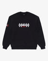 Malbon x F1 SPOKES CREWNECK