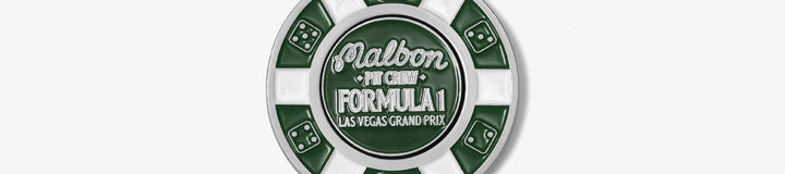 MALBON X F1 POKER CHIP MEDALLION BALL MARKER