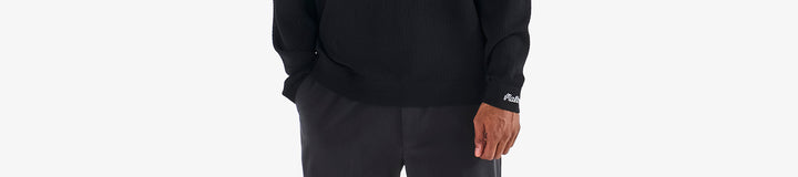 MALBON X LEXUS POLY PERFORATED CREWNECK