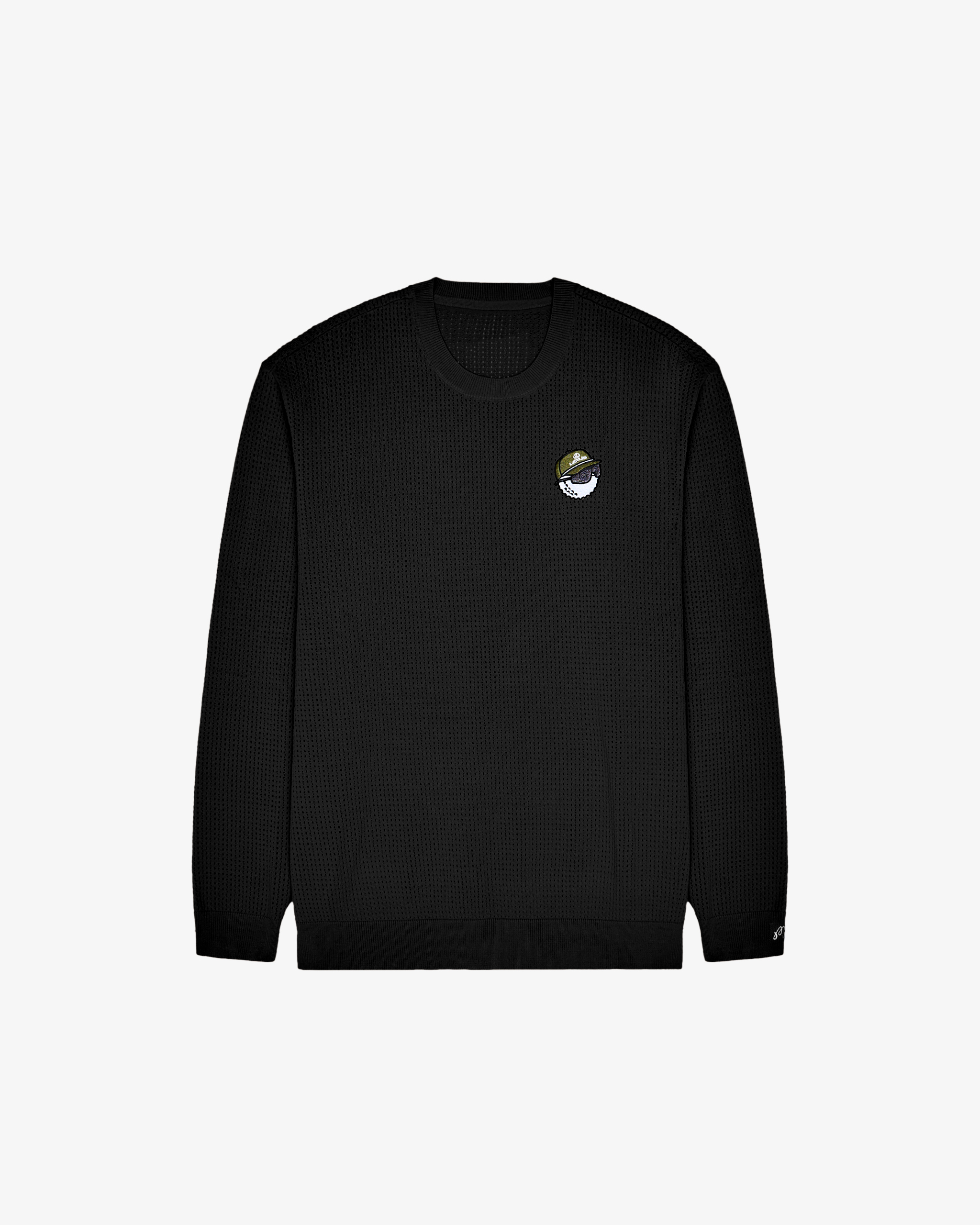 MALBON X LEXUS POLY PERFORATED CREWNECK