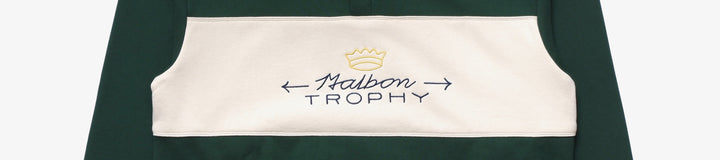 MALBON TROPHY QUARTER ZIP FLEECE